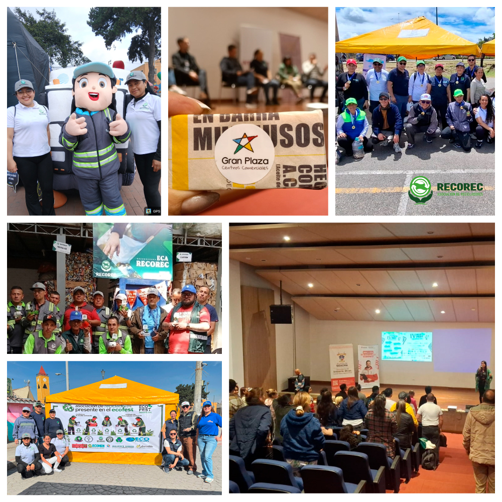 Actividades de sensibilización y labor social realizadas por RECOREC durante el mes de junio