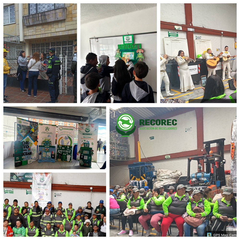 Actividades de sensibilización y labor social realizadas por RECOREC durante el mes de mayo